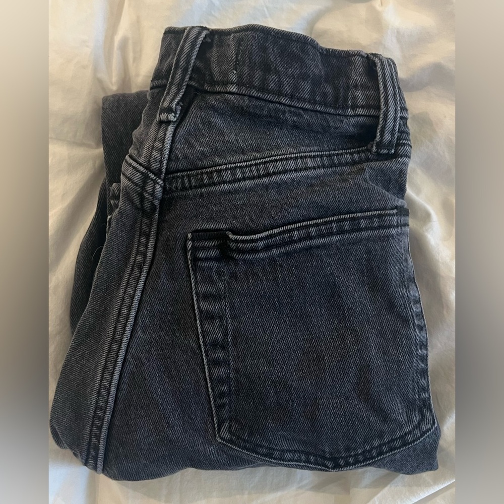 Abercrombie & Fitch High Rise Jeans - Dark Gray - Picture 2 of 4